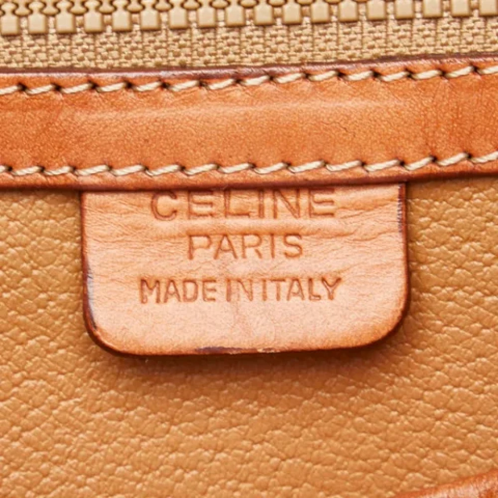 Celine Vintage Pre-owned Leather shoulder-bags Brown Dames
