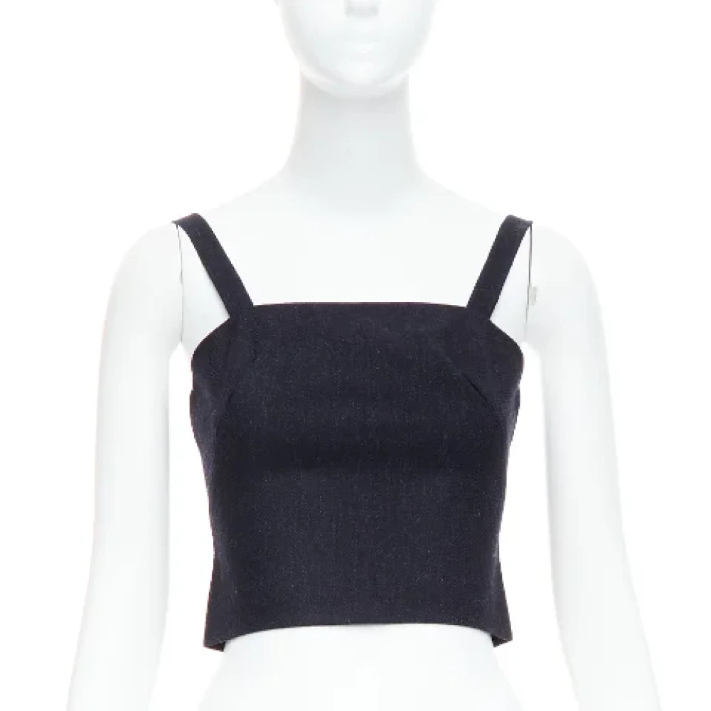 Miu Pre-owned Wool tops Blue Dames