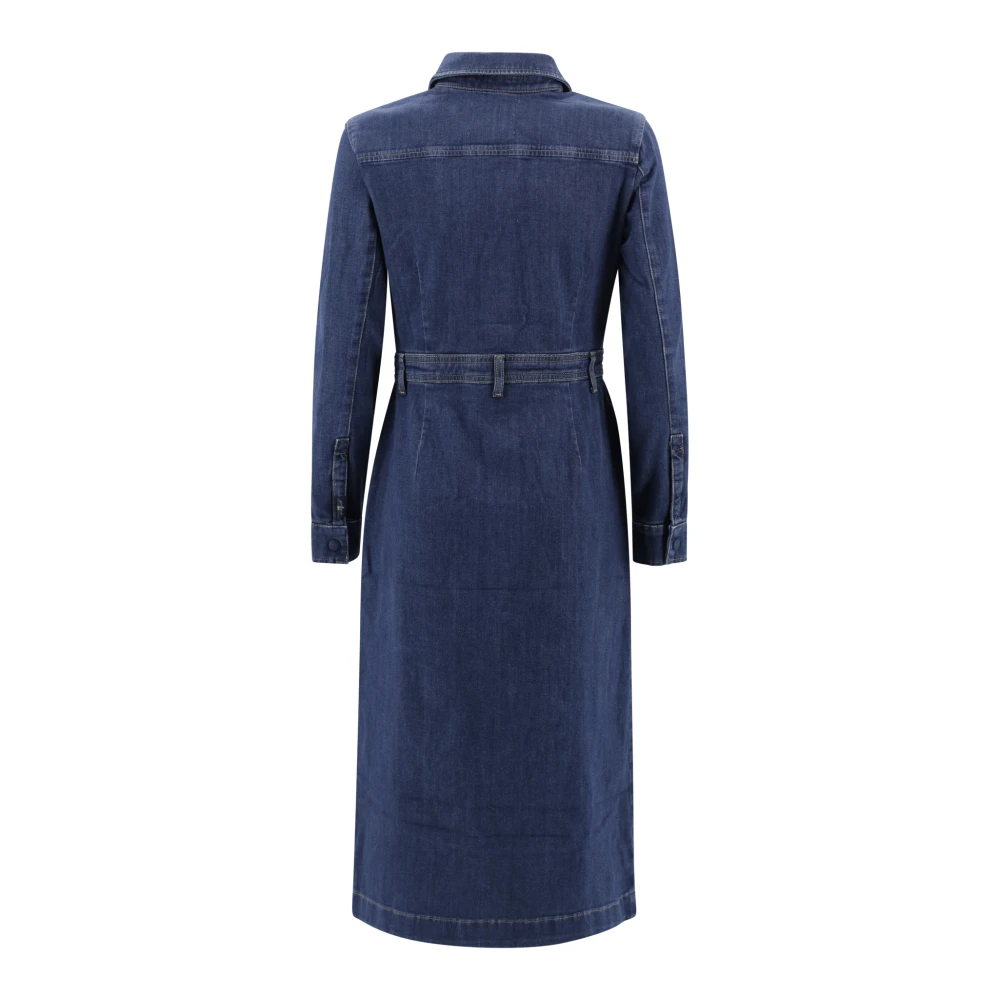 7 For All Mankind Denim Jurken Collectie Blue Dames