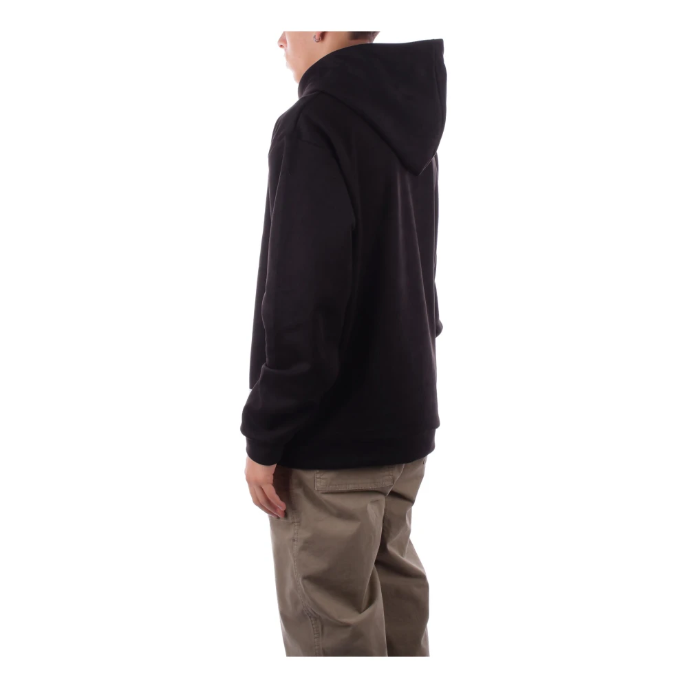 Costume National Zwarte hoodie trui Black Heren