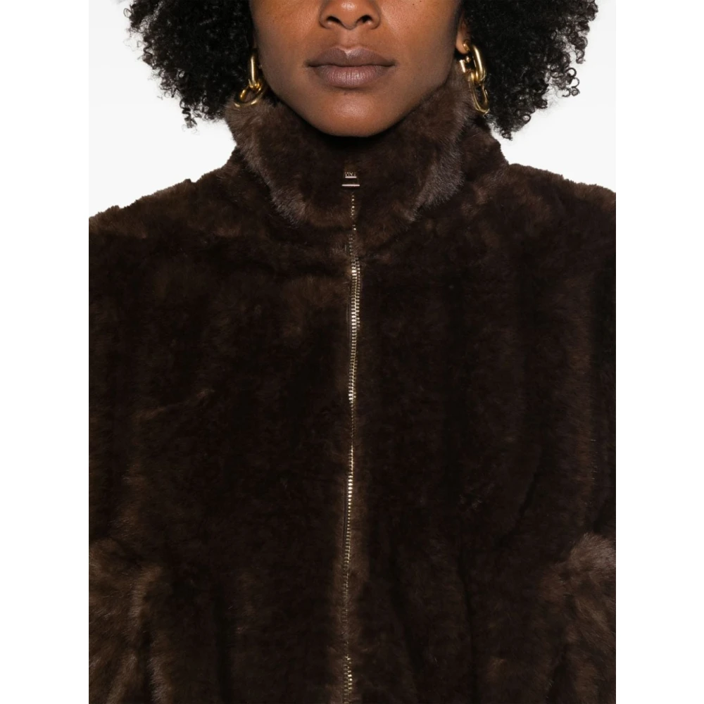 Liu Jo Bruine Winterjas Brown Dames