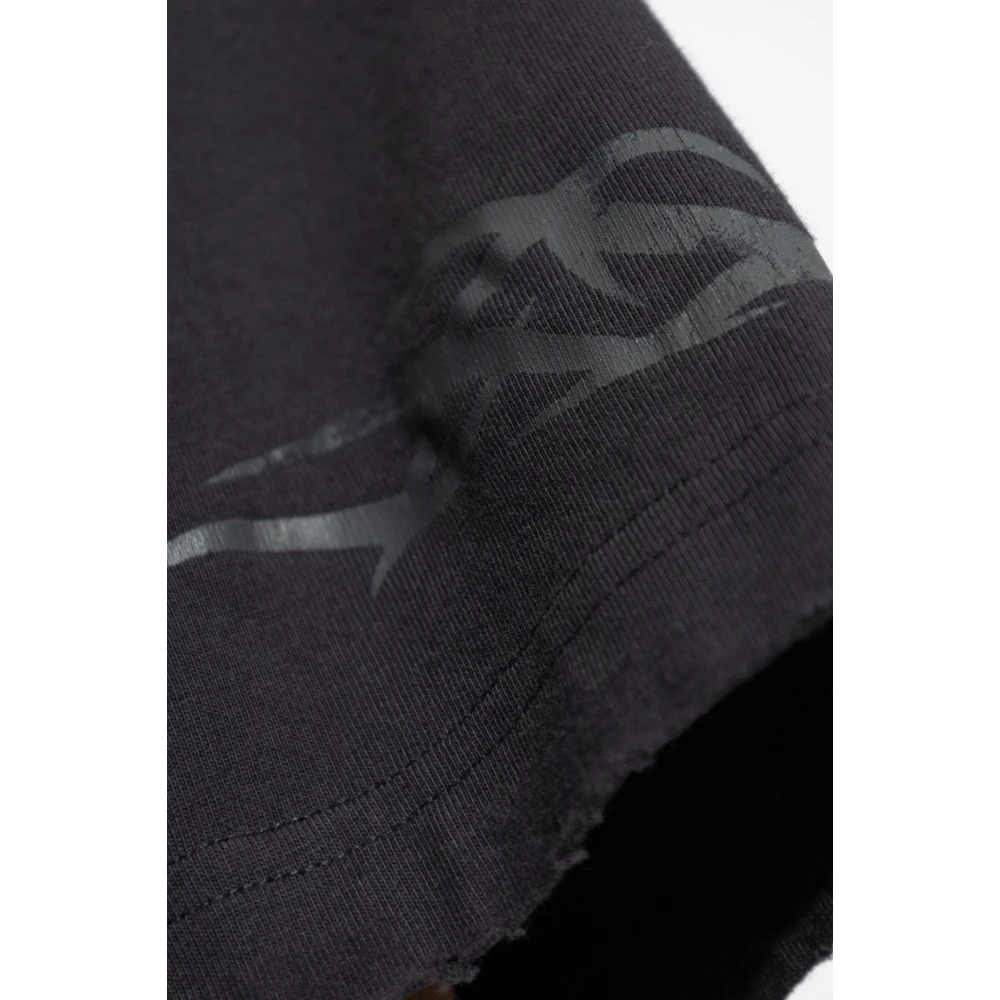 Balenciaga T-shirt met print Black Dames