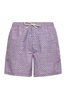 short-de-bain-imprime-floral-violet