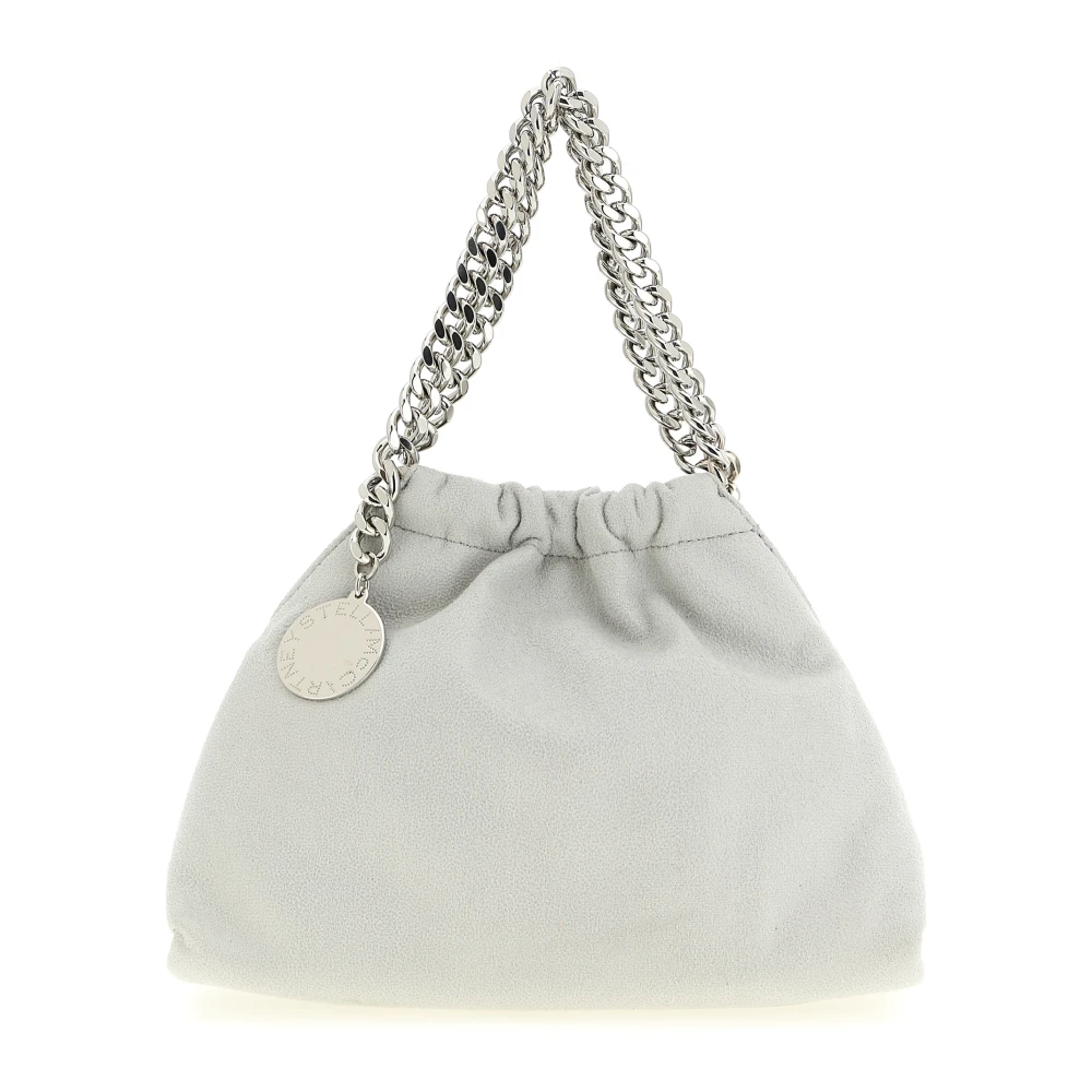 Stella Mccartney Mujer Gris - Bolso Bombonera Mini Falabella- Sport - One Size- Bolso Bombonera Mini Falabella