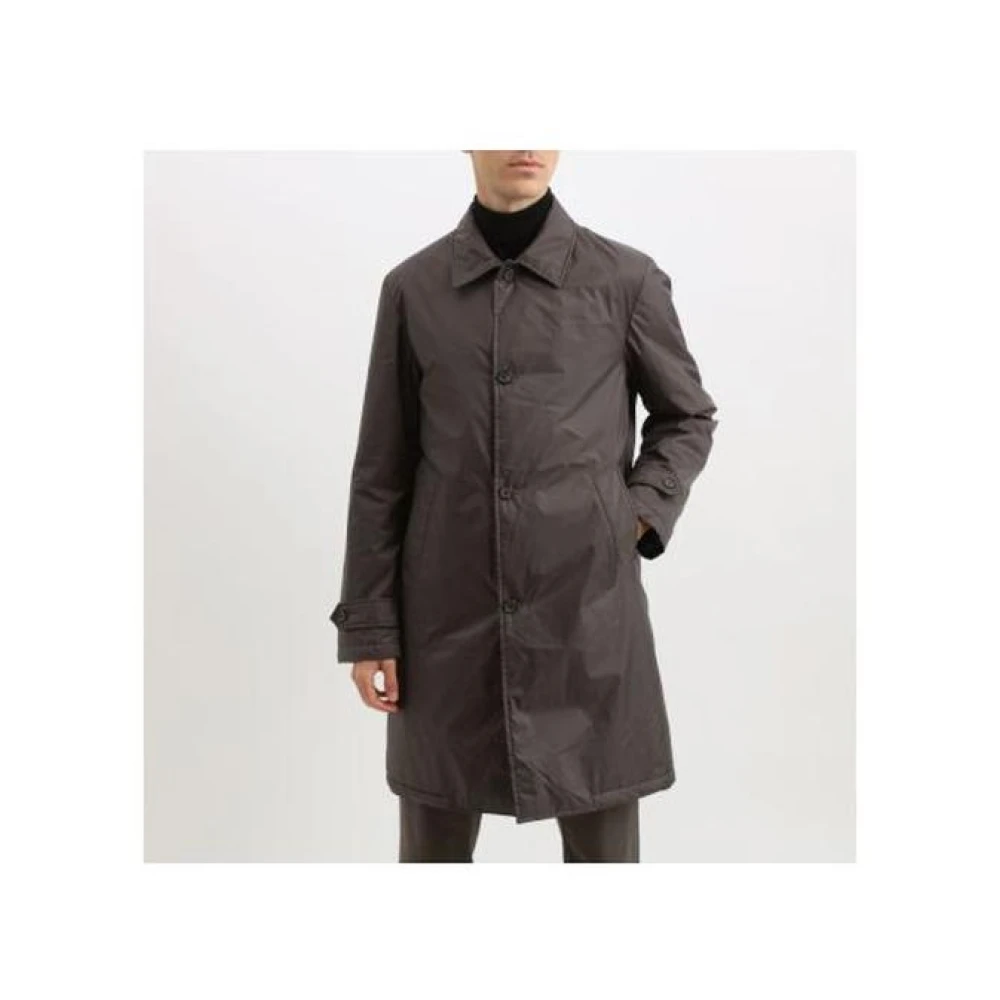 add Bruine Trenchcoat Klassieke Stijl Brown Heren