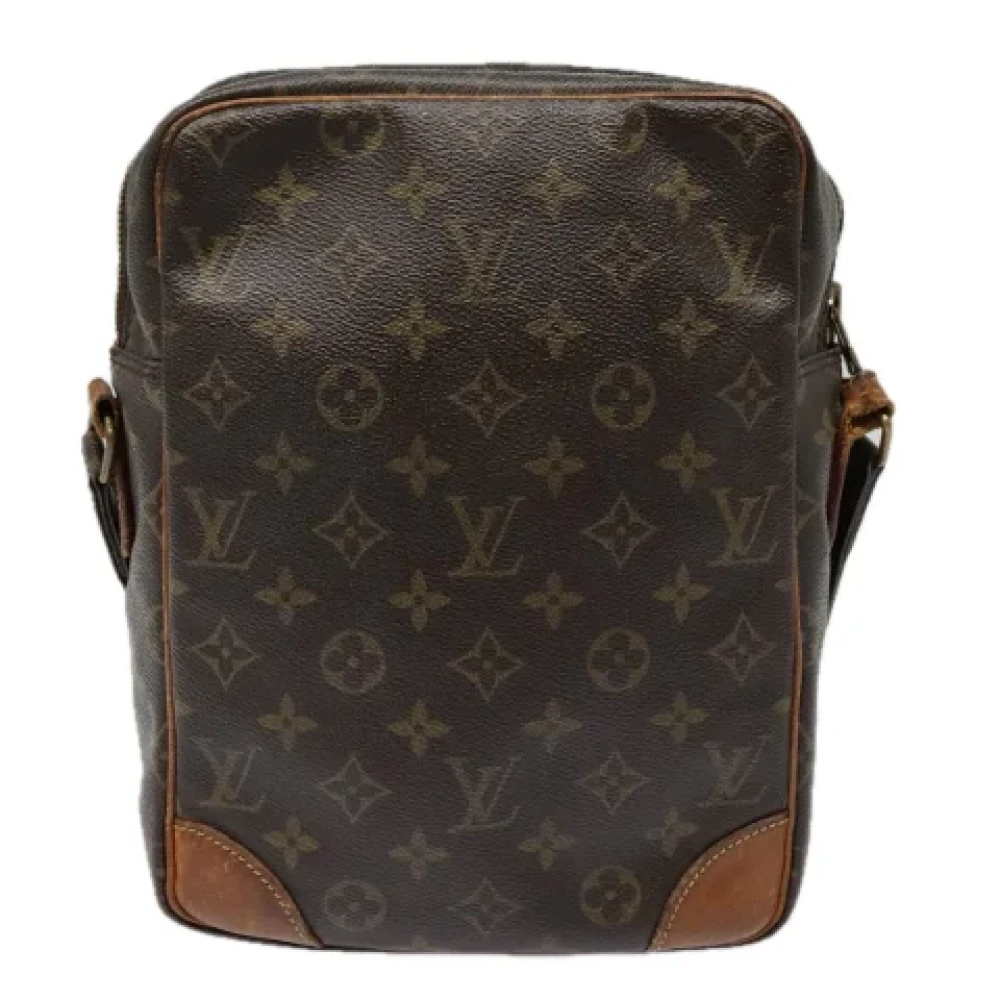 Louis Vuitton Vintage Pre-owned Canvas shoulder-bags Brown Dames