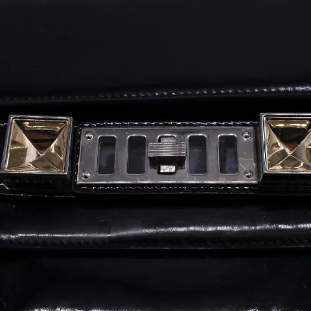 Proenza Schouler Pre-owned Leather shoulder-bags Black Dames