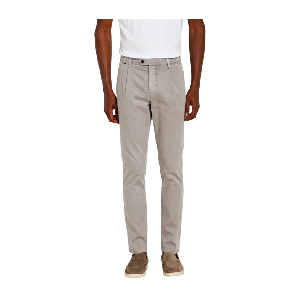 Mason's Homme Gris Pantalons, Taille: 3XL Osaka 1 Pinces Chino Pants