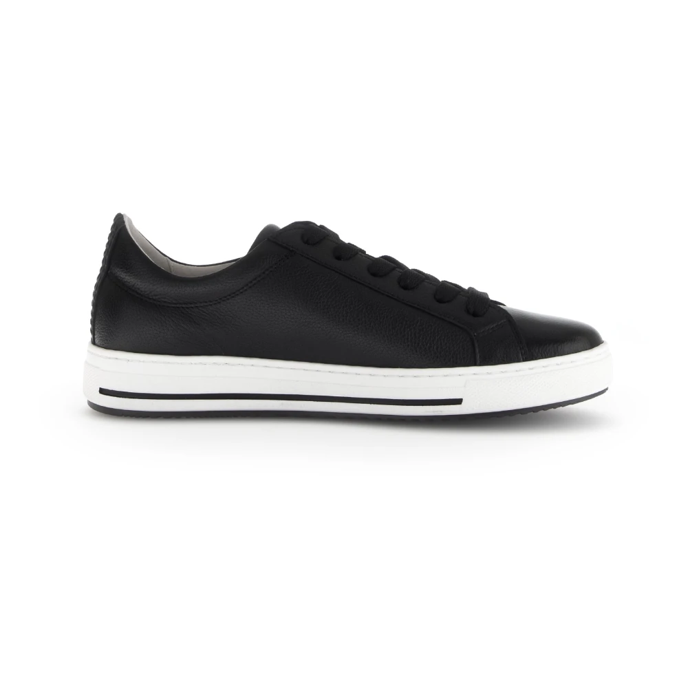 Gabor Lace-up Sneakers Dames Schoenen Zwart