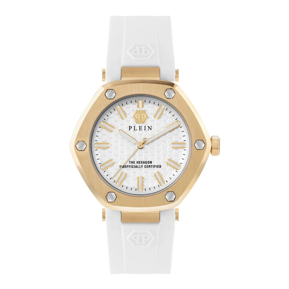 Philipp Plein Women's Yellow Watches, One Size, Hexagon `S Watch