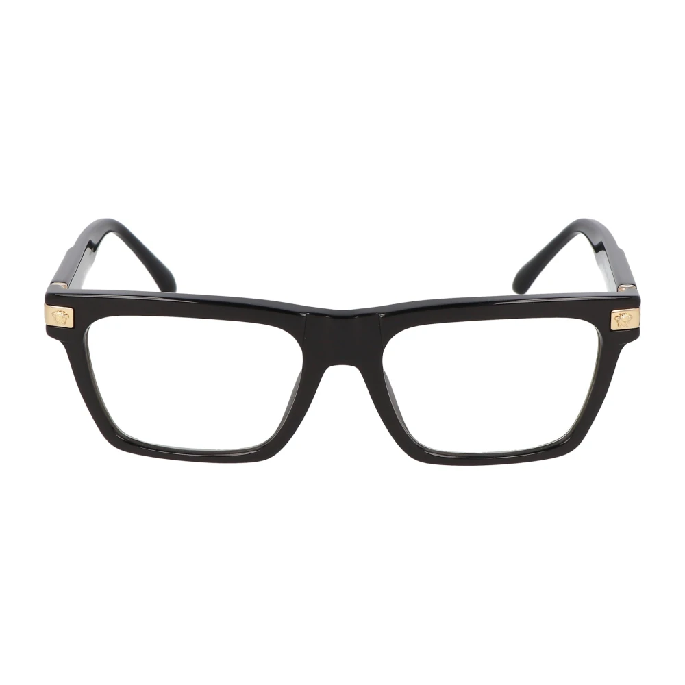 Versace Stijlvolle Bril Zwart GB1 Montuur Black Heren