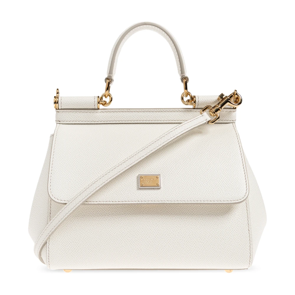 Dolce & Gabbana Handtas 'Sicily Medium' White Dames