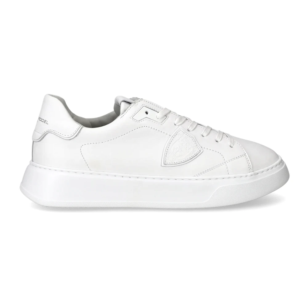 Philippe Model Sneaker Low Temple Heren Schoenen Wit