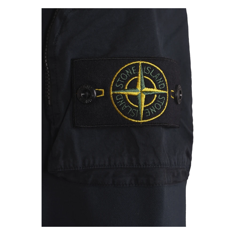 Stone Island Blauwe Sweaters voor Mannen Blue Heren