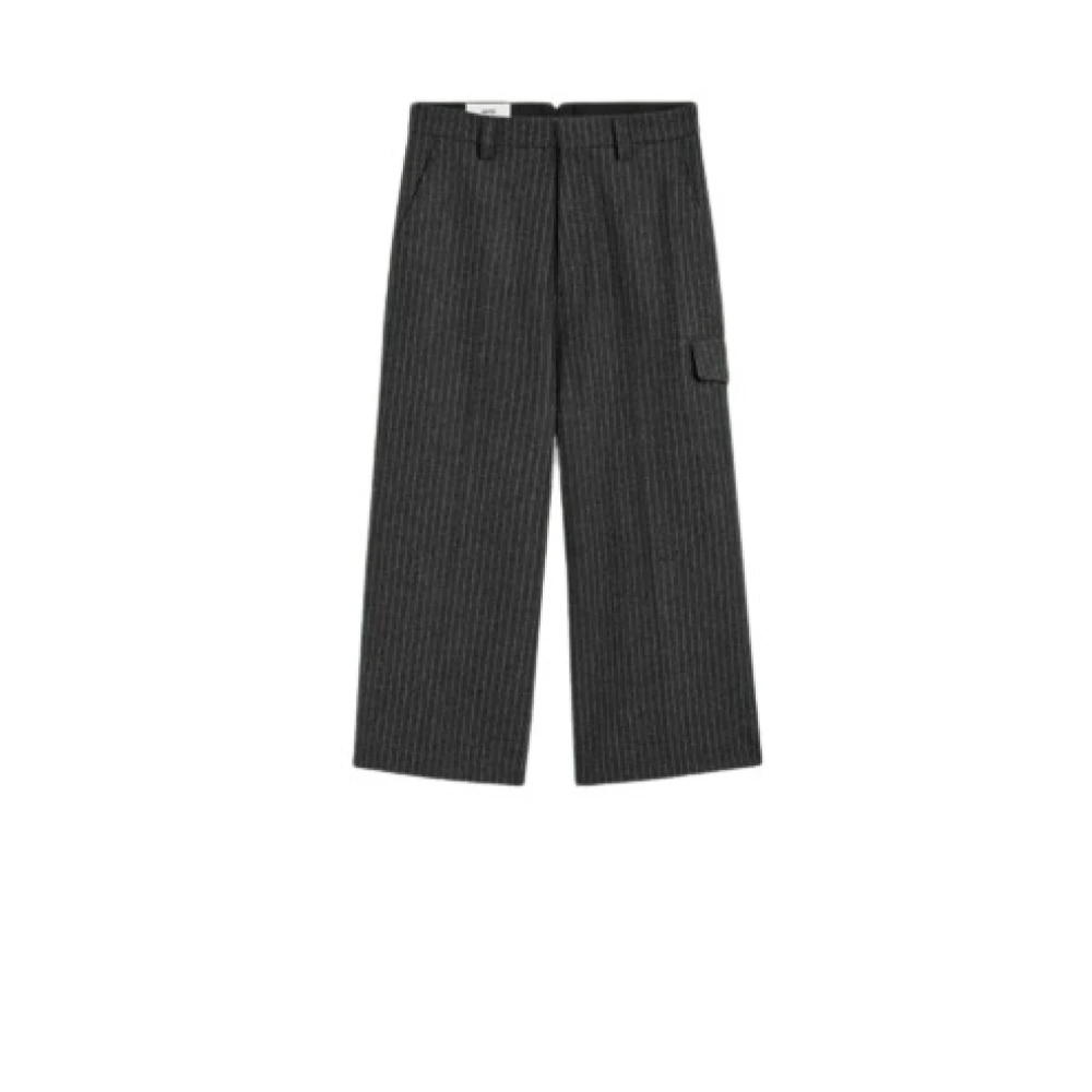 Trousers > Cropped Trousers - - Ami Paris - Modalova