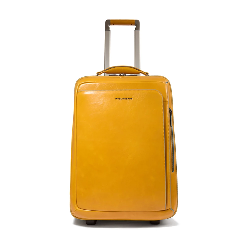 Piquadro Unisex Gelb Kabinentrolley Mit Kleidersack
