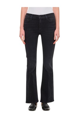sorte-hojtaljede-flare-jeans