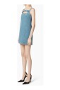 robe-mini-en-denim-bleu-avec