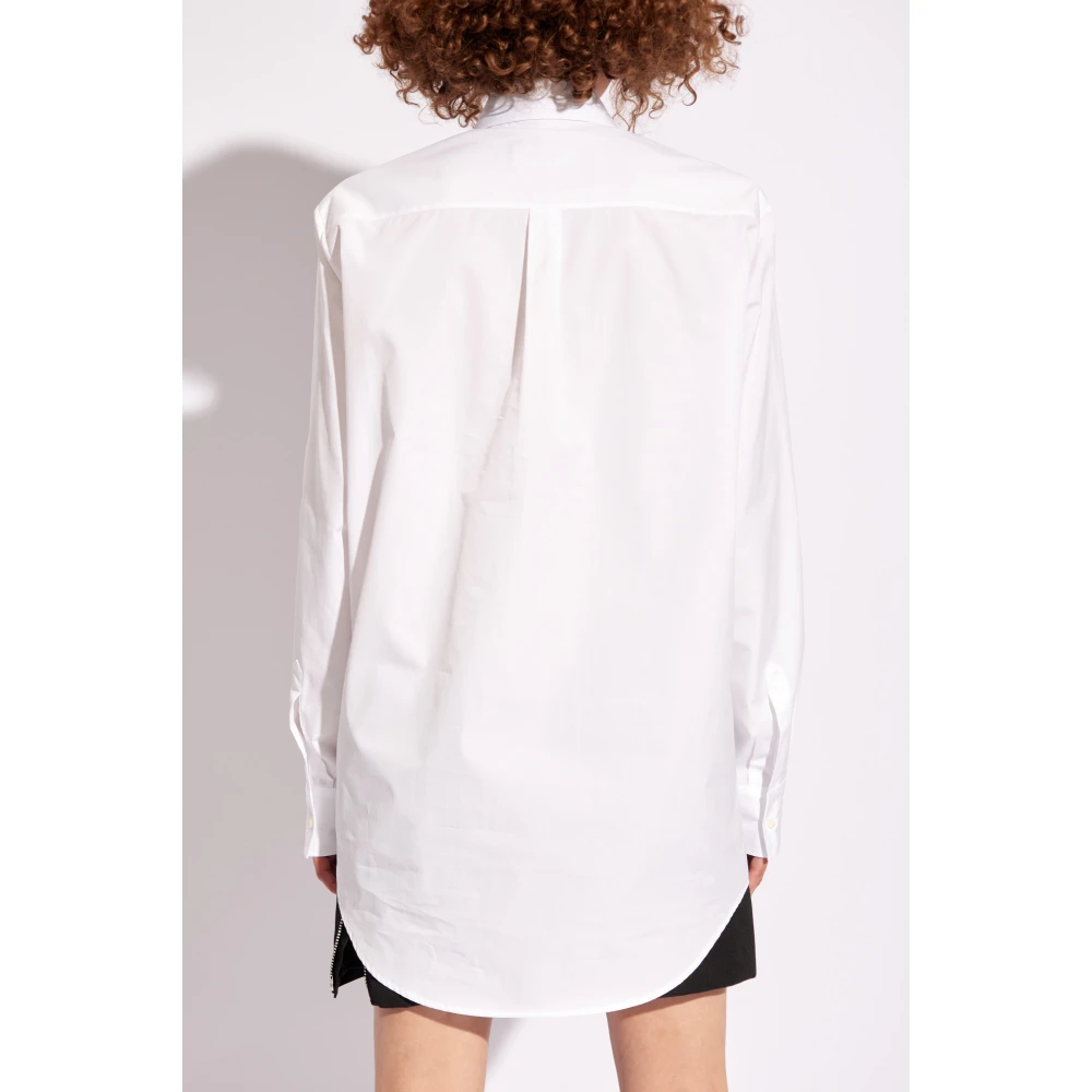 Dsquared2 Shirt met logo White Dames