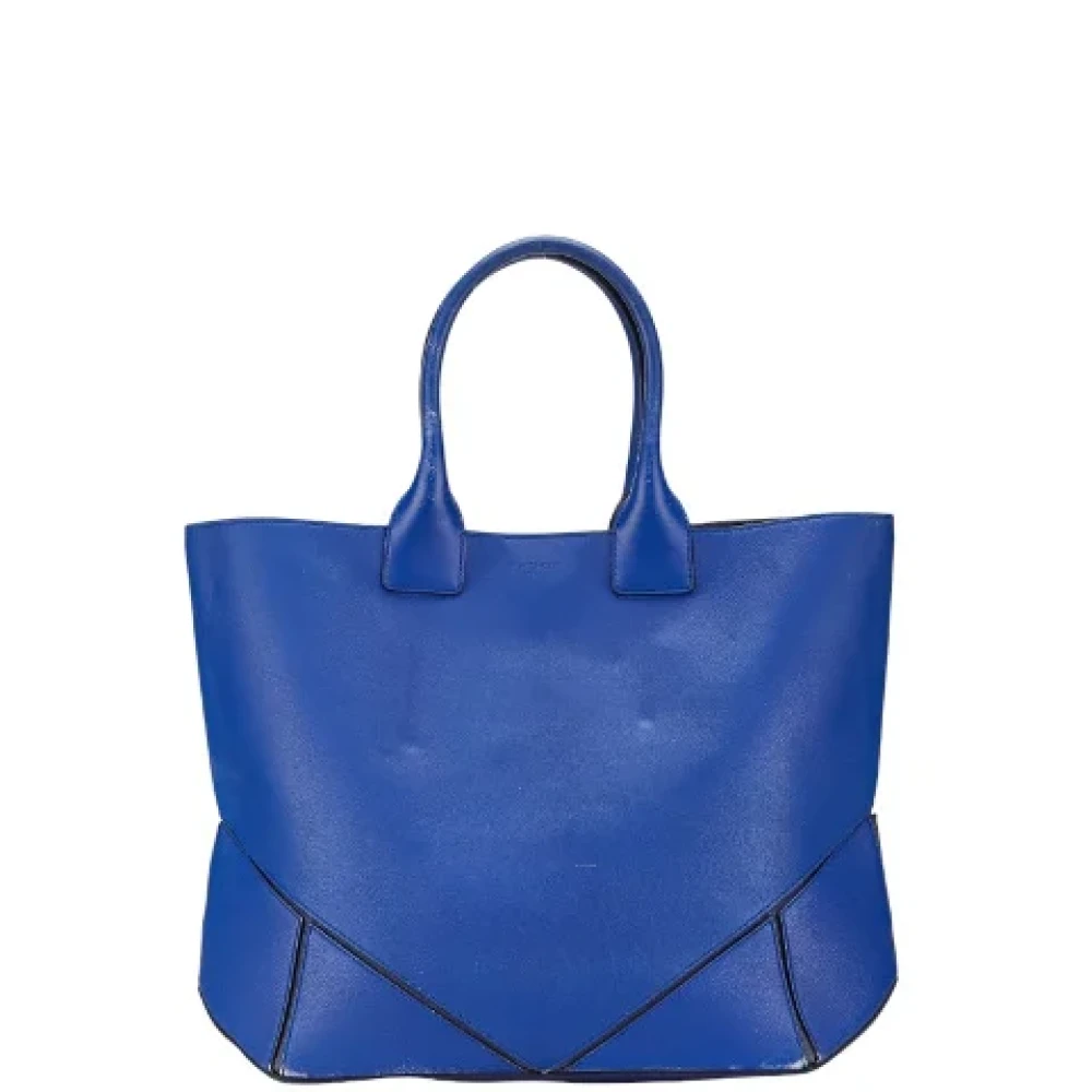 Givenchy Pre-owned Leather handbags Blue Dames