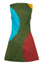 robe-sans-manches-en-coton-vert-pour-femmes-avec-motif-a-pois-macro