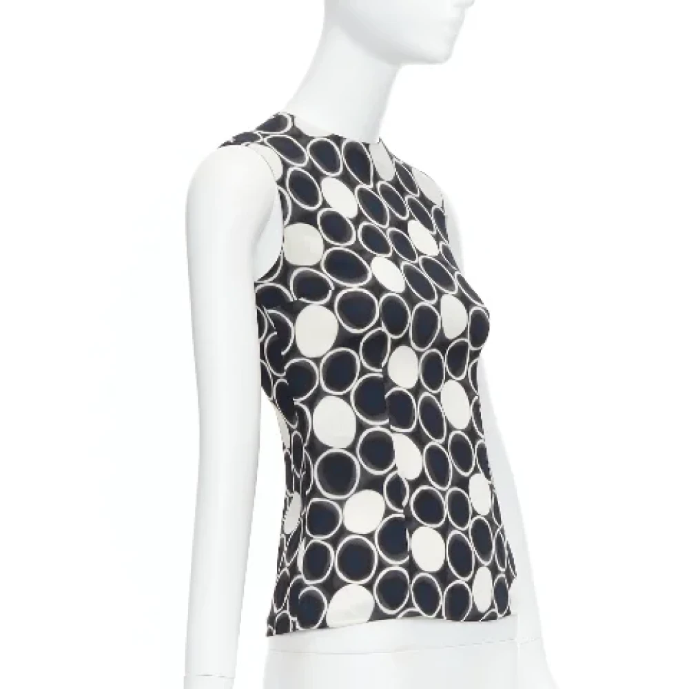 Miu Pre-owned Viscose tops Black Dames