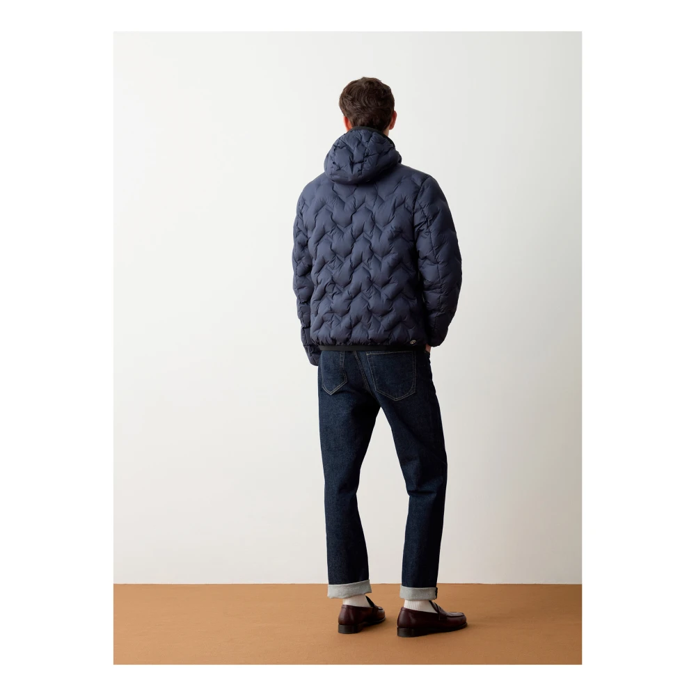 Colmar Blauwe Winterjas met Ritssluiting Blue Heren