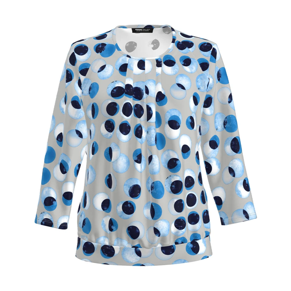 Frank Walder Lange mouw blouse NOSBlusenshirts Multicolor Dames