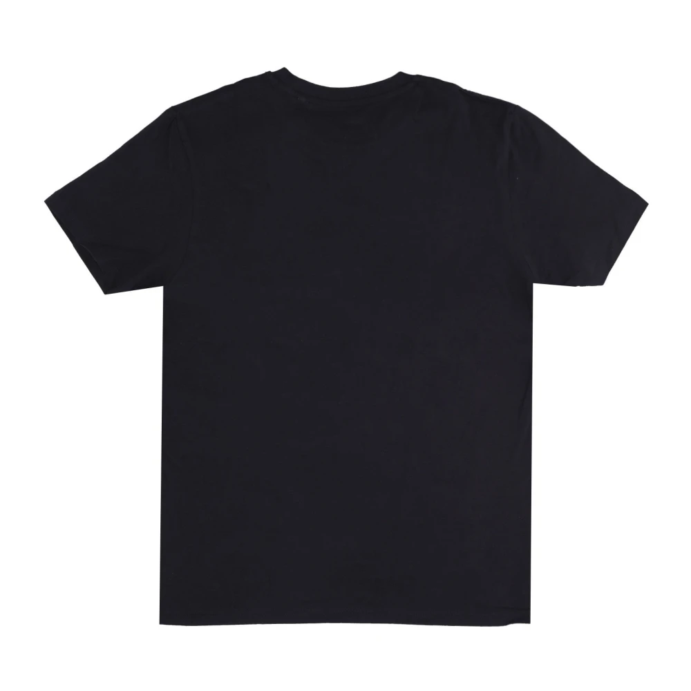 Mitchell & Ness Miami Heat Team Logo Tee Hardwood Classics Black Heren