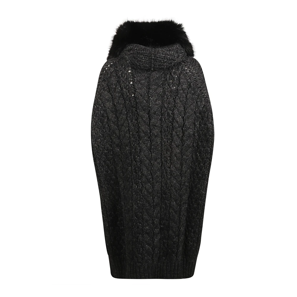 Ermanno Scervino Gebreide jas Black Dames