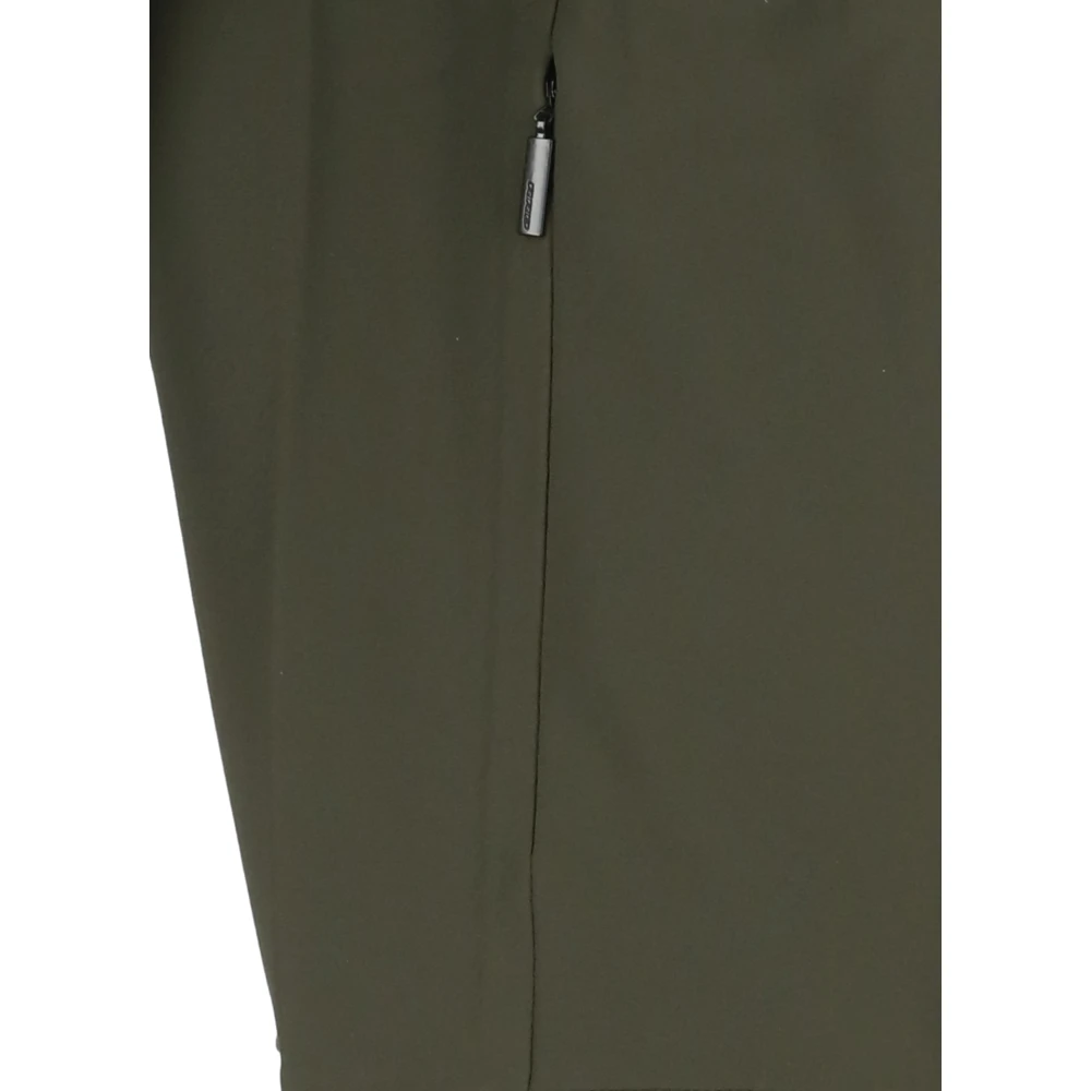 RRD Groene hoge hals sweatshirt met rits Green Heren