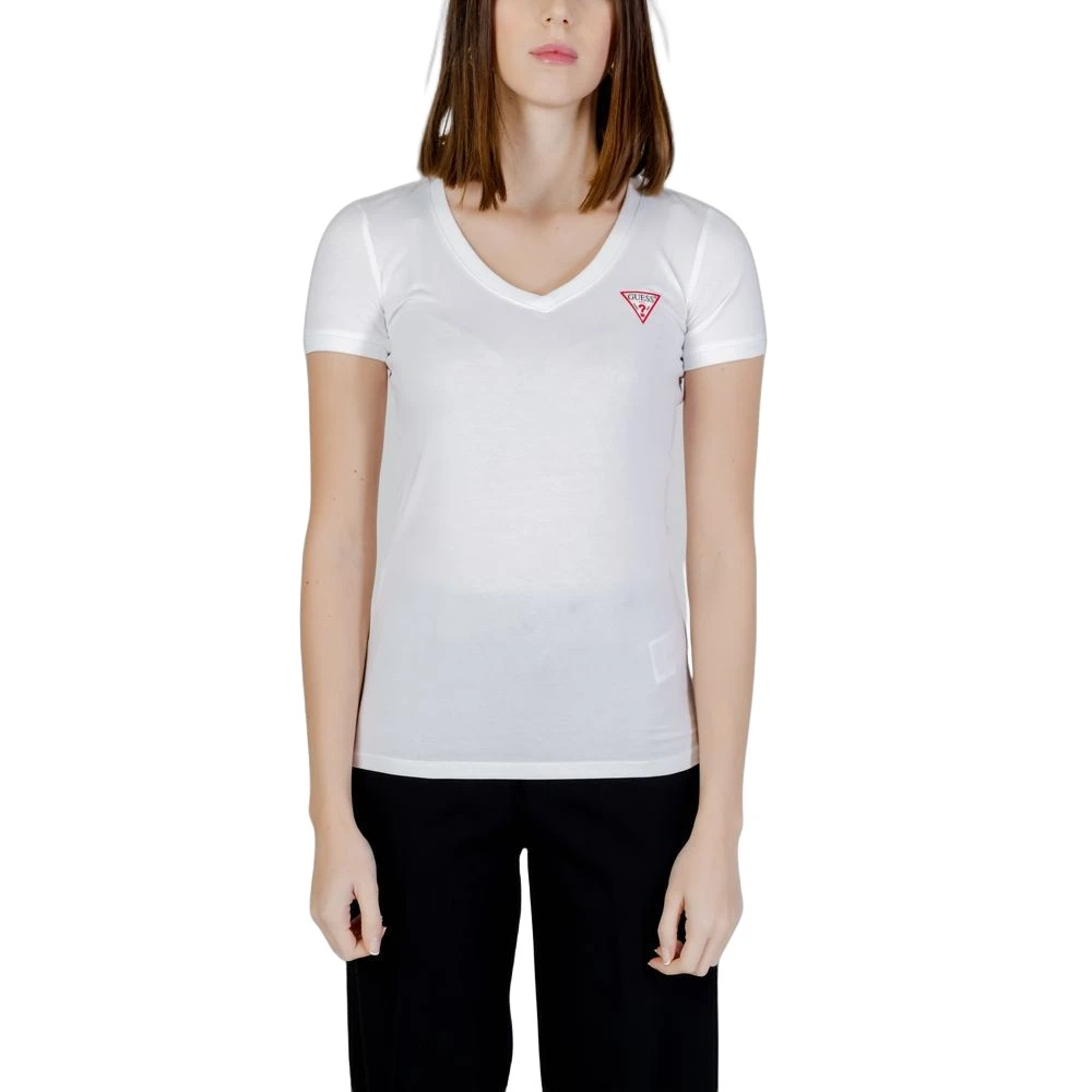 Guess - Tops > T-Shirts - White - Guess - Modalova