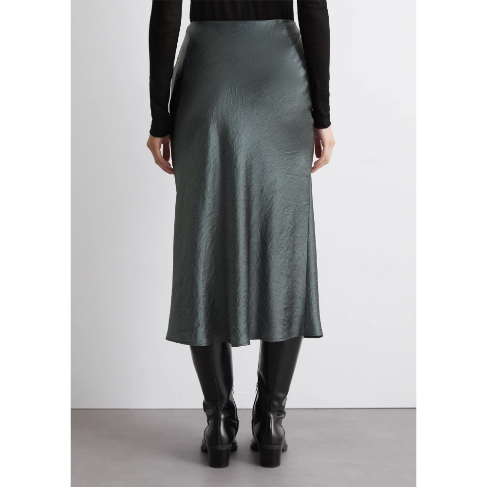 Marc O'Polo Midi rok uitlopend Green Dames