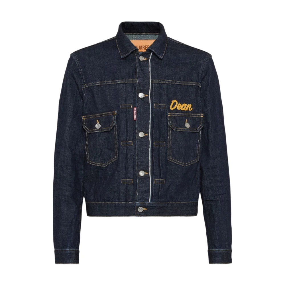 Dsquared2 Uomo Blu - Collezione Cappotti Eleganti - Jackets - L