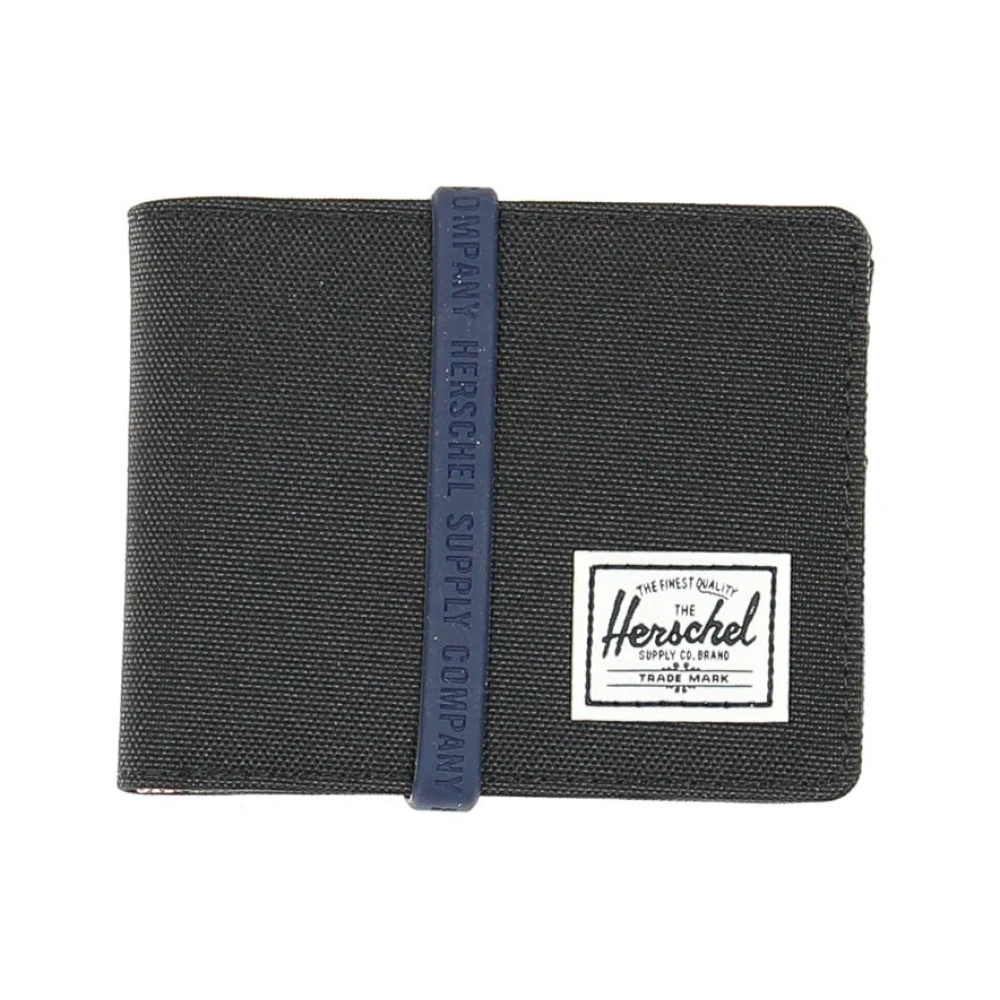 Herschel Rfid Heren Portemonnee in Zwart Black Heren