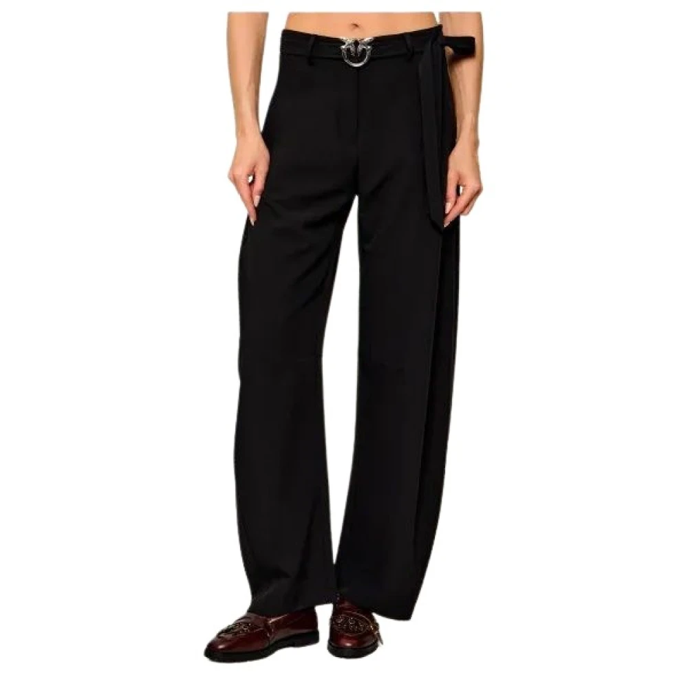 Pinko Donna Nero Pantaloni, Xs, New,