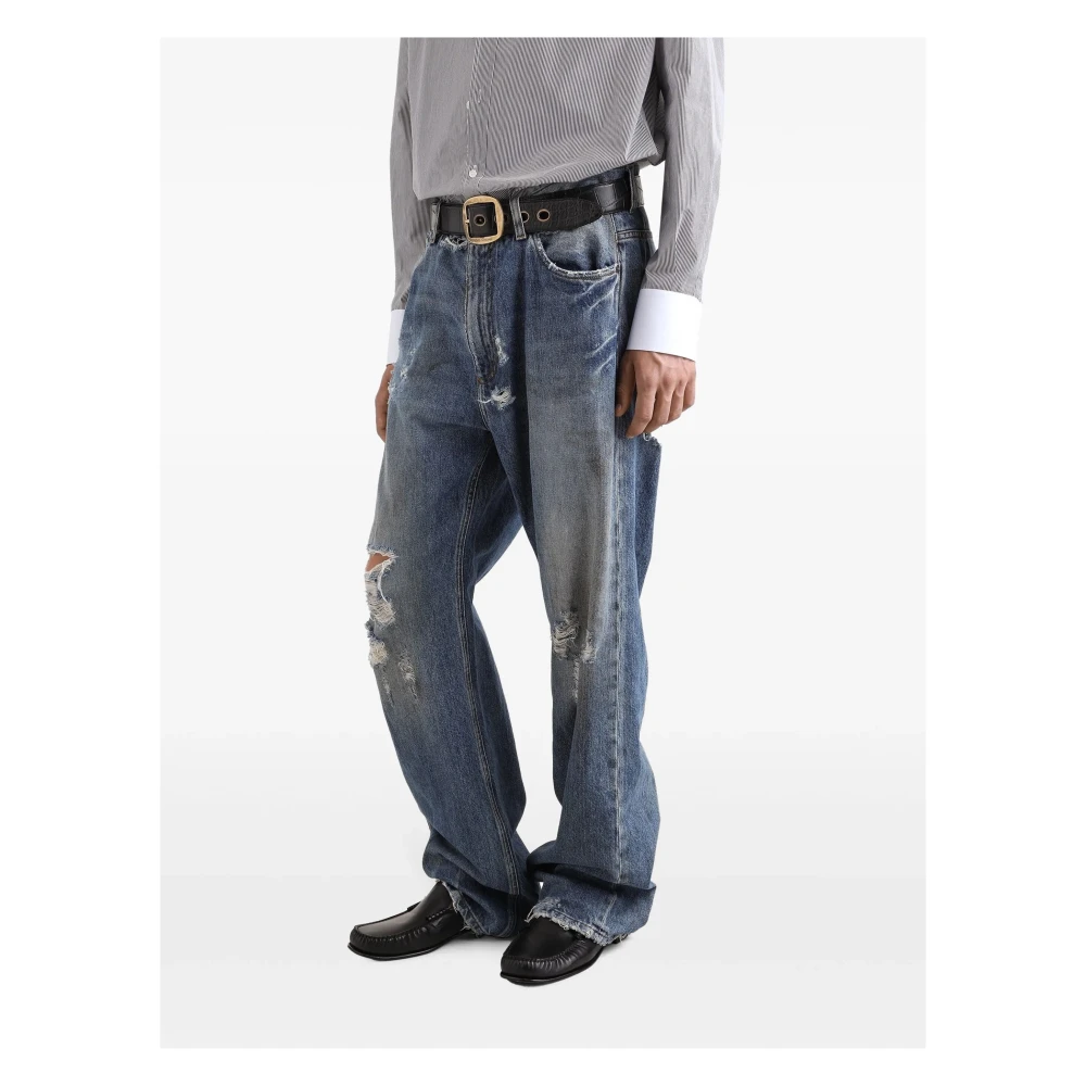 Dolce & Gabbana Stijlvolle Denim Jeans Blue Heren