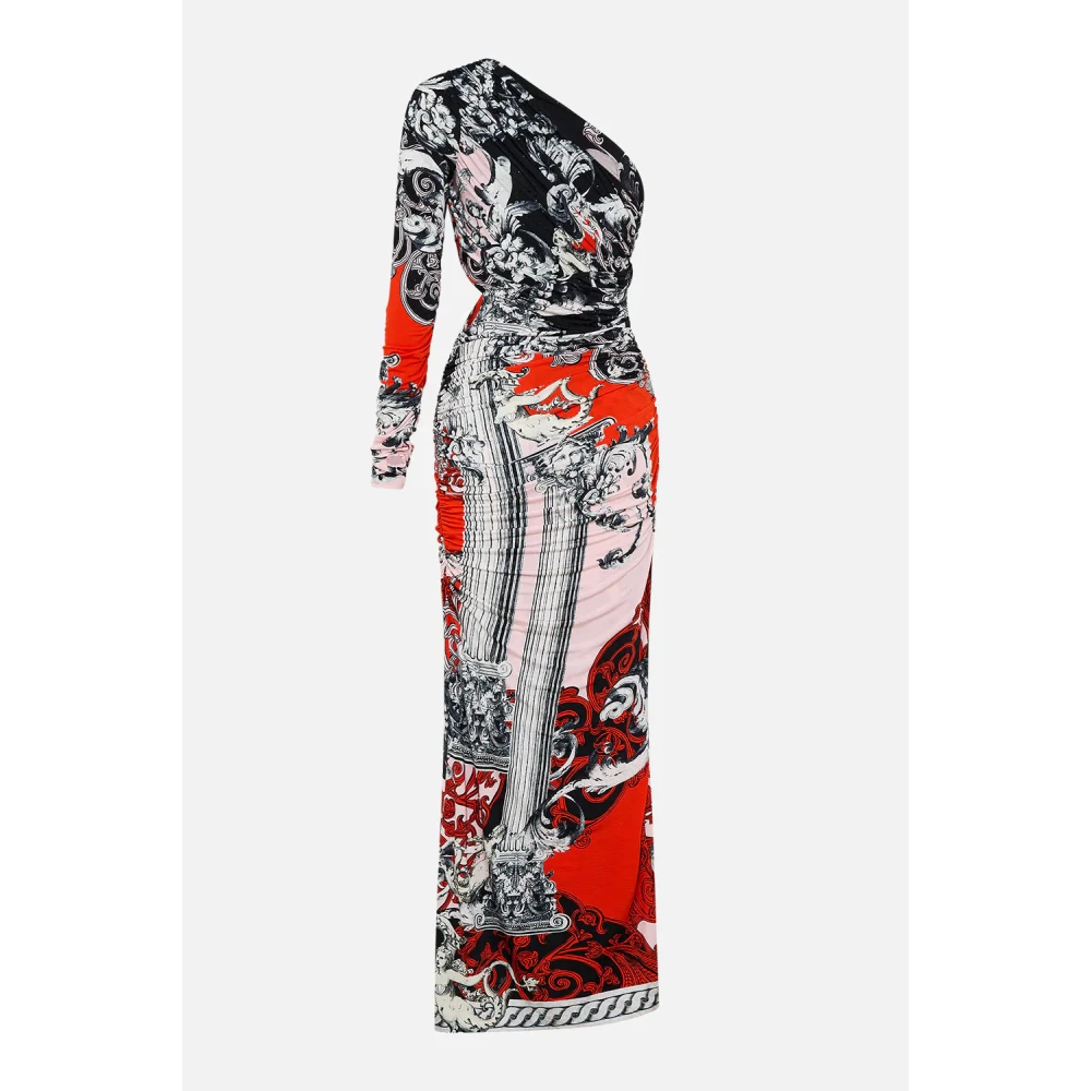 Camilla Medusa One Shoulder Cut Out Jurk Multicolor Dames