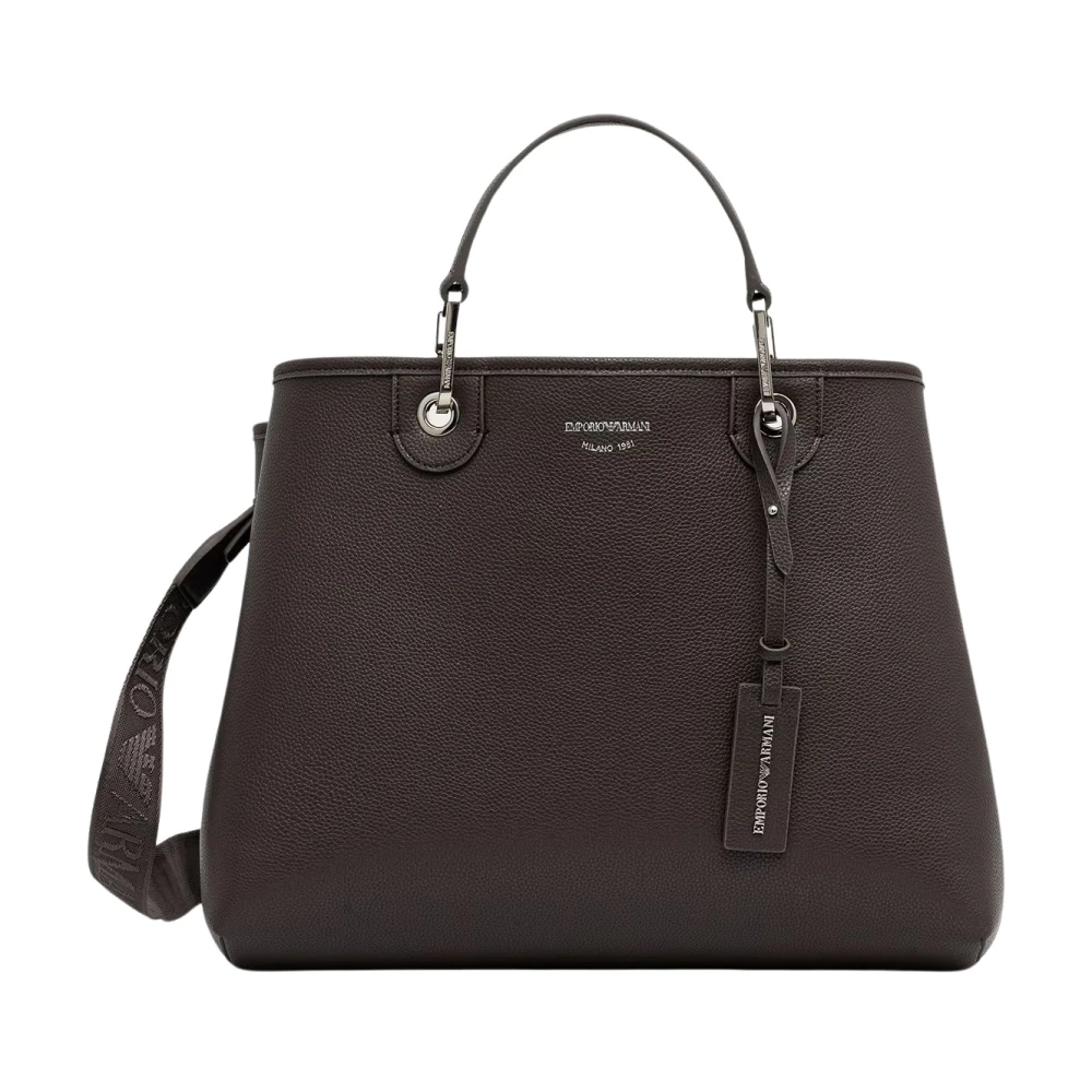 Emporio Armani Donna Grigio - Borsa My Ea M - Bags - One Size - Immagine 4