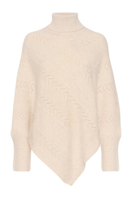 turtleneck-poncho-knit-oat-melange