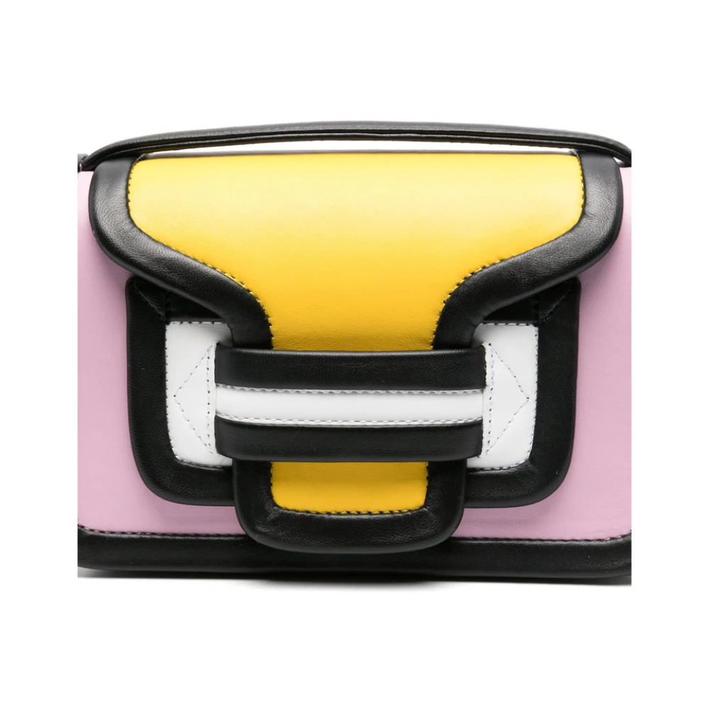Pierre Hardy Roze Schoudertas met Overslag Multicolor Dames