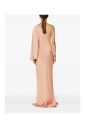 robe-longue-rose-avec-cape