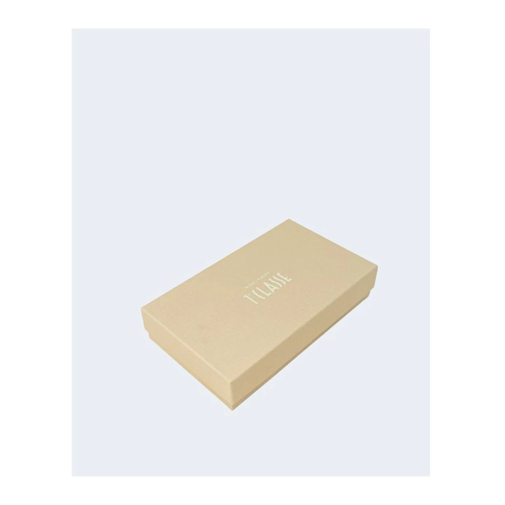 Alviero Martini 1a Classe Grote Katoen Leren Blend Portemonnee Beige Heren