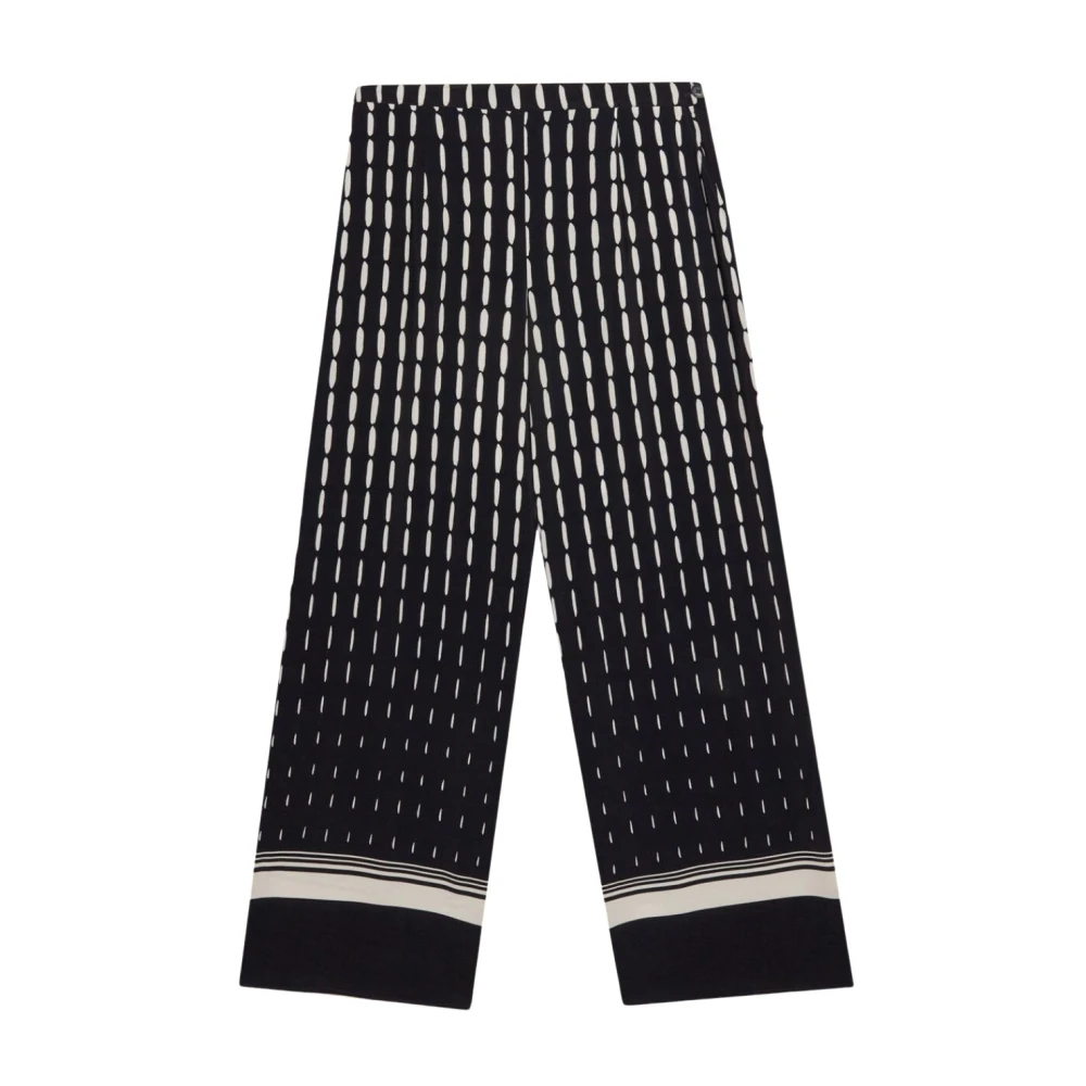 Elena Mirò Stijlvolle Broek Blue Dames