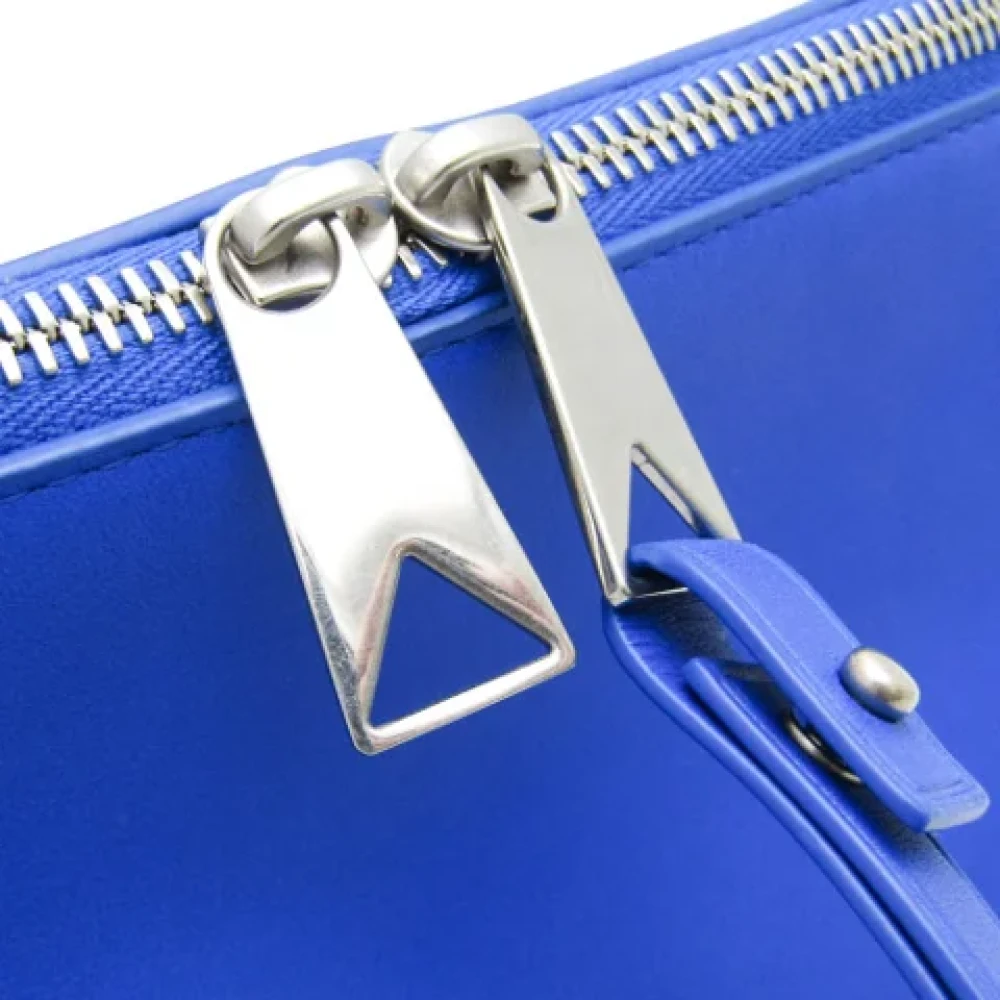 Bottega Veneta Vintage Pre-owned Leather clutches Blue Dames