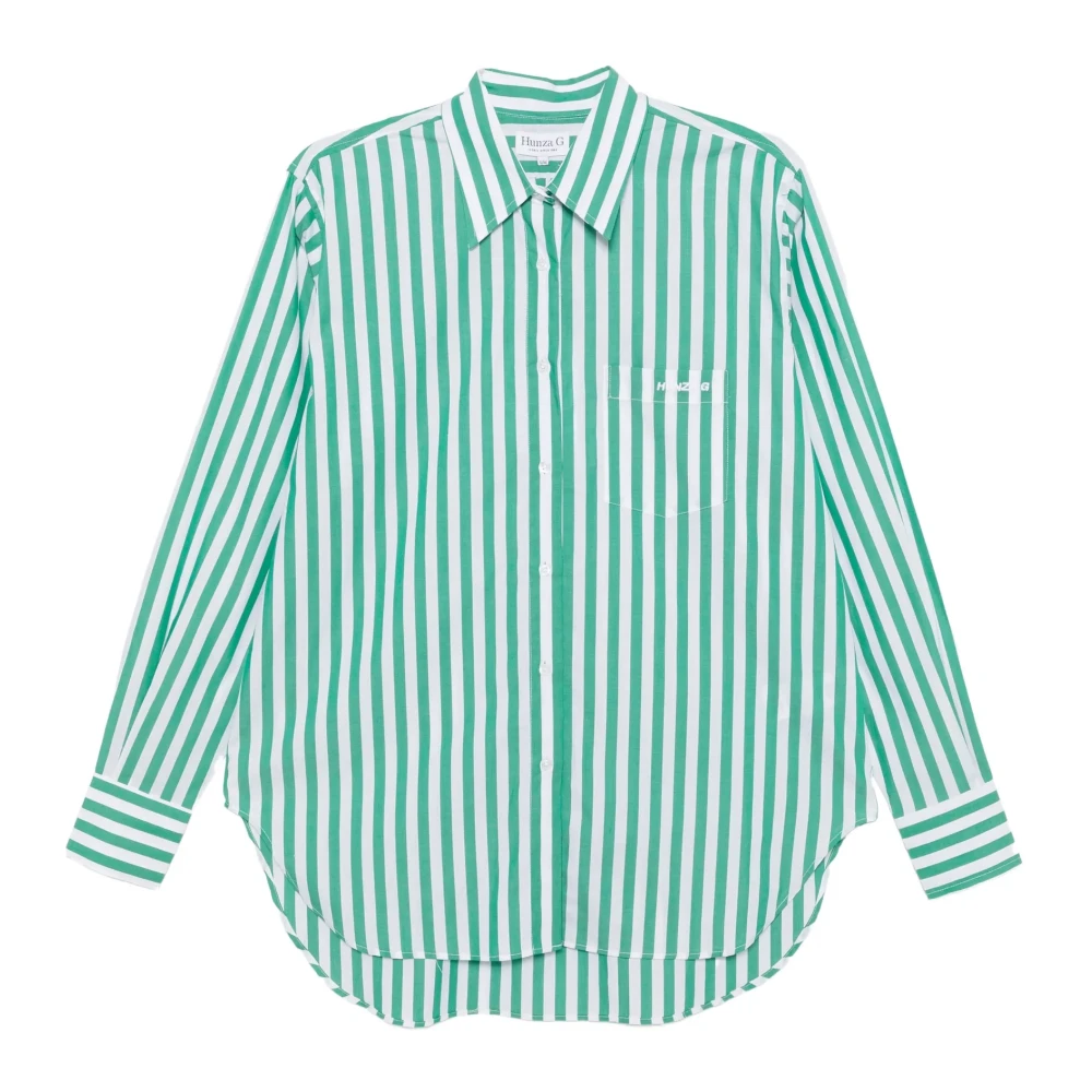 Hunza G Men's Green Casual Shirt - Casual Shirts - M/L - Shirts