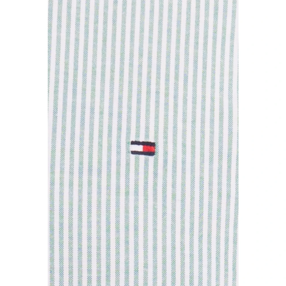 Tommy Hilfiger Flex Oxford Stripe Regular Fit Overhemd Multicolor Heren