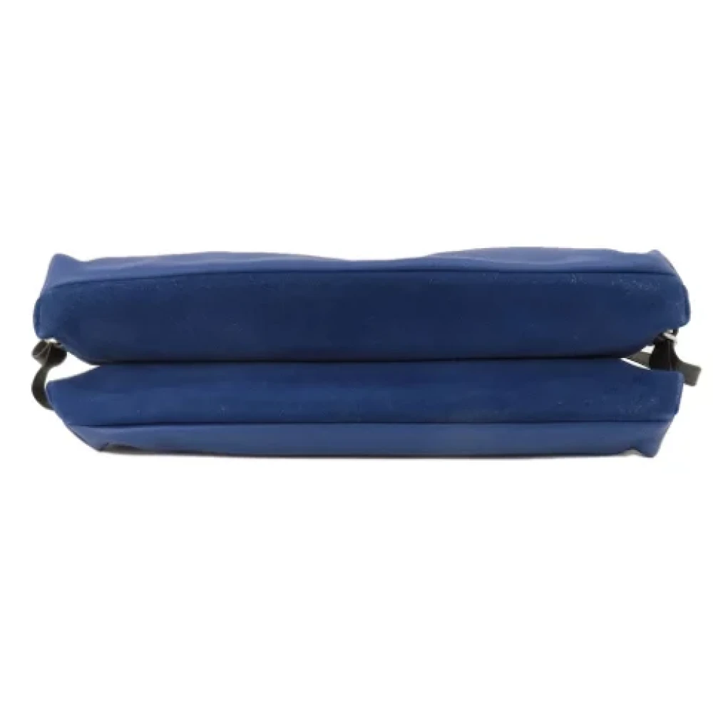 Loewe Pre-owned Leather shoulder-bags Blue Dames