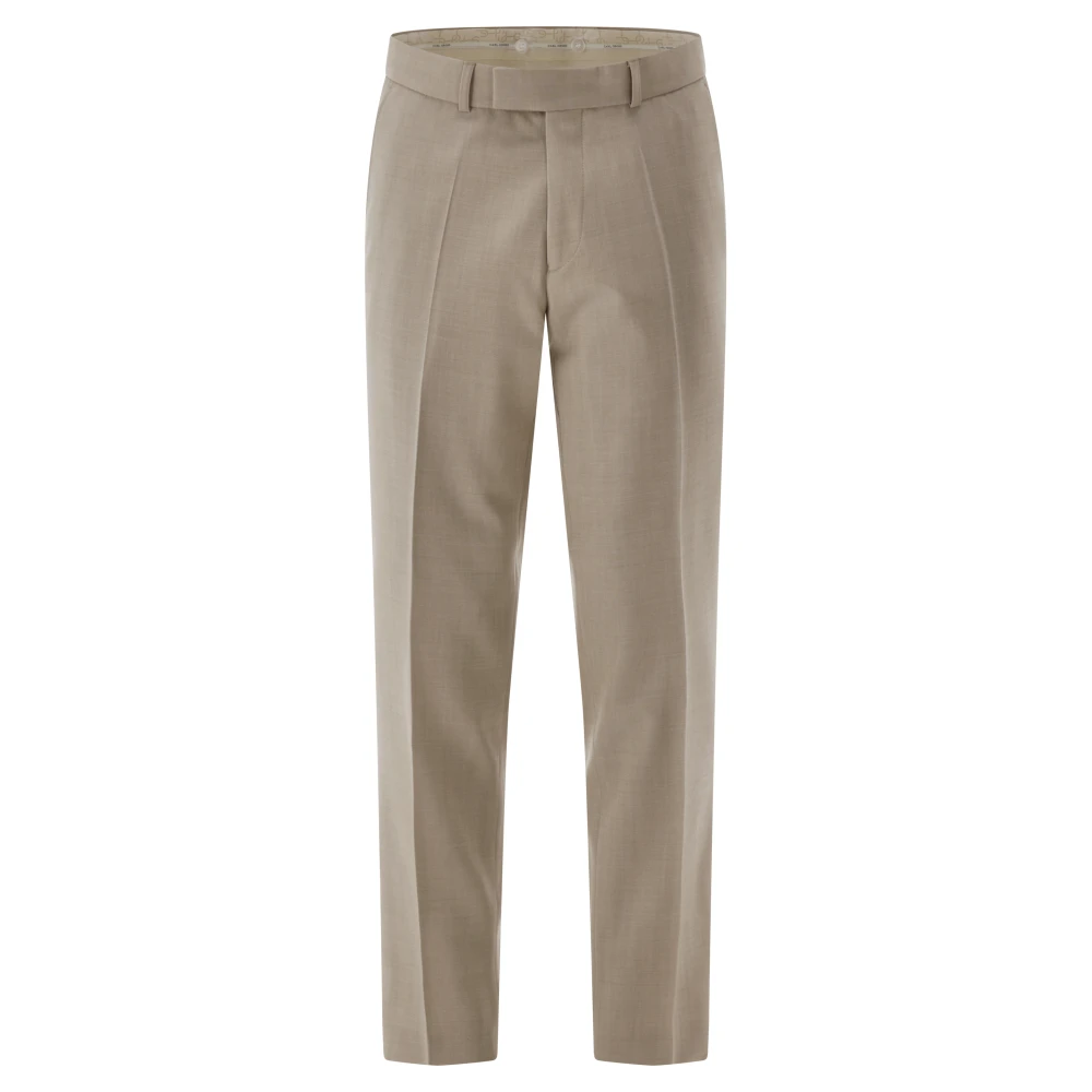 carl gross Elegante Stretch Anzughose Beige Dames