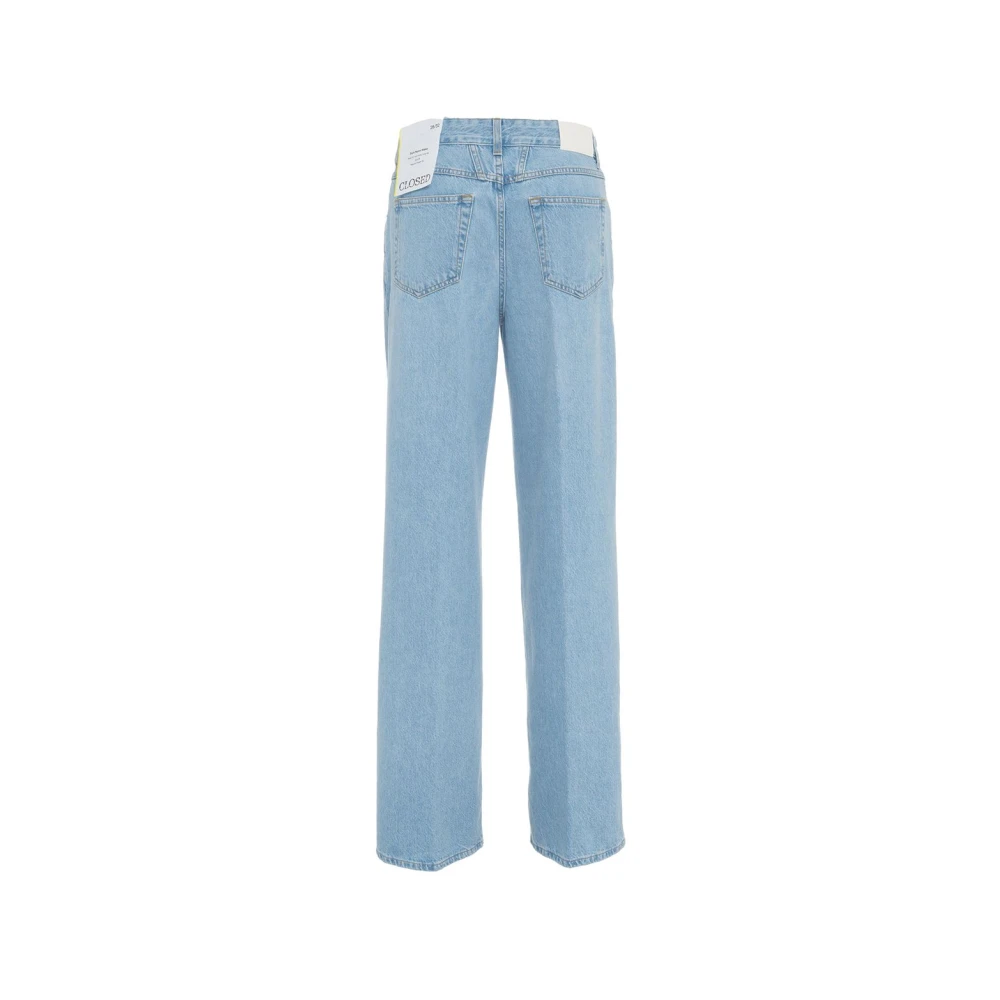 closed Blauwe Wide Leg Jeans 'Nikka' Blue Dames